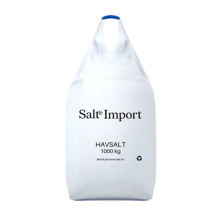 Havsalt fiskeri i 1000 kg storsekk